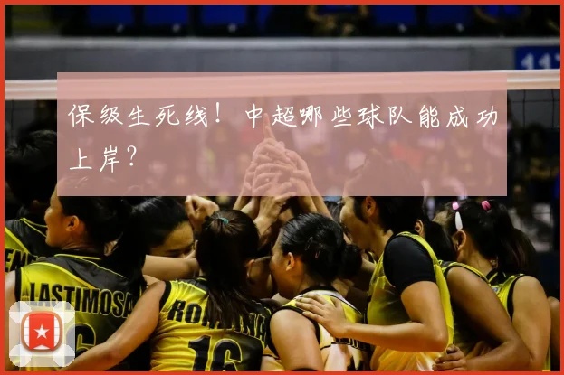 保级生死线!中超哪些球队能成功上岸?